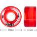 FOMOTEAM Roller Skate Wheels 58mm 82A (Set of 8) - Red | Indoor/Outdoor Use - Buy Online on SooperMarket.com