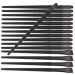 PLAFOPE 16pcs makeup brush for women small eyeliner brush eye brush for eyeliner oblique head