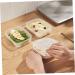 HOLIDYOYO Insulated Hot Lunch Box 2pcs Box Kitchen Rice Lunch Box Micro-Wave Oven Steamer Crisper Tray - Buy Online on SooperMarket.com