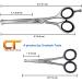 CT Pet Grooming Scissors Kit - Japanese Stainless Steel, 6 & 4.5 inch Hair Cutting Set for Cats and Dogs - Buy Online on SooperMarket.com