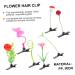 KALLORY 56 pcs Plant Girls Mixed Style Toddler Barrettes - Mini Sprout Hairpins Pins for Kids Party with Grass Sprouts, Little Mushrooms, Butterflies - Novelty Simulation Barrette Set - Buy Online on SooperMarket.com