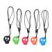 Cauhal chains for sensory children 5 pieces silicone chew chains supports the mouth motor tough necklace for autism ADHD anxiety oral motor skills in children