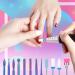 Flasoo Nail Drill Bit Set - 12Pcs Fine Grits Efile Bits for Acrylic and Gel Nails | Electric Manicure Machine Accessories for Home and Salon Use - Buy Online on SooperMarket.com