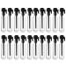Healifty 100 pieces of aromatherapy perfume bottles for women and men black 4.5 x 0.8 cm black 4.5 x 0.8 cm black 4.5x0.8cm