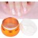 Professional Moum Routes Silicone Nail Stamp Kit | Clear Nail Seal & Printing Tool for DIY Manicures | Perfect for Nail Artists & Enthusiasts (Orange) - Buy Online on SooperMarket.com