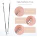 Teenitor 7 in 1 Pimple Blackhead Remover Extractor Tool Kit - Professional Acne Treatment for Nose and Face Skin - Buy Online on SooperMarket.com