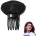 YOUDING Invisible Flufffy Hair Pad | Sponge Bump Volume Hair Clip | Root Rise Hair Clip | Puff Clip Hair Head | Sponge Clip Front Hair Volume Clip Lift Bun Hair Clips Invisible False Hair Pad Black - Buy Online on SooperMarket.com
