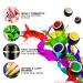 MEET ACROSS 12 Colors Painting Gel Nail Polish Kit with Drawing Brush Pen | Soak Off UV LED Gel Set for Nail Art Design - Buy Online on SooperMarket.com