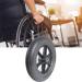 Wheelchair Front Wheel 1 Pair Solid Wheels Replacement for Wheelchair 12 X 2 Non-Pneumatic Wheelchair Rear Wheels Assembly 12Inch (30Cm) Front Wheel with 12Mm Bearing/Gray(Black) - Buy Online on SooperMarket.com