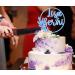 Personalized Cake Topper - Custom Natural Birch Multiplex Decoration for Celebrations - Buy Online on SooperMarket.com