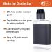 GSI Outdoors Clear Easy Fill Flask - 10 oz BPA-Free Shatter-Resistant Travel & Camping Flask with Shot Glass - Buy Online on SooperMarket.com