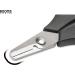 Booms Fishing S01 Braided Line Scissors Cutter | Saltwater/Freshwater Shears with Retractor | Black Serrated Fishing Tool - Buy Online on SooperMarket.com