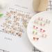 24 Pairs Mixed Color Clip-on Earrings Set - Animals, Heart, Flowers, Mushroom Design for Ladies - Painless Non-perforated Earrings - Buy Online on SooperMarket.com