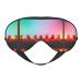 Bright Beautiful Colorful Art Print Double-Sided Eye Mask Soft and Light Blocking for Enhancing Sleep Quality