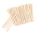 Set with 200 wooden sticks disposable spatula for eyebrows lips and face indispensable accessories for make-up and masks suitable for hot and cold waxes