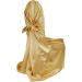 Charmeuse Satin Fabric - 5 Yards Continuous - 60 Wide - Silky Bridal & Fashion Crafts - Rich Gold Color - Buy Online on SooperMarket.com