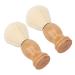 Jauarta Mini Shaving Brush - Soft Synthetic Wooden Handle for Travel & Home | Men's Shaving Essential - Buy Online on SooperMarket.com