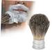 Housoutil Badger Hair Jagger Shaving Brush for Men - Portable Neck & Foam Cleansing Brush in Orange Hair Bow - Ideal Hairdressing Tool - Buy Online on SooperMarket.com