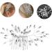 Angoily Hair Accessories Bride Hairpin Flower Girl Zinc Alloy - Buy Online on SooperMarket.com