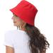 Women's Reversible Black-Red Bucket Hat for Summer | Outdoor Beach Cap - Buy Online on SooperMarket.com