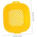 Alipis 1 Set Fruit Drain Basket Storage Shelf Plastic Laundry Baskets Kitchen Accessory Household Container 32X27CM Orange - Buy Online on SooperMarket.com