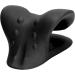 Cervical Traction Device Ergonomic Arcshaped Neck and Shoulder Relaxer for Pregnant Women for Home Use (Black) - Buy Online on SooperMarket.com