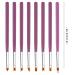 MWOOT 8-Piece Nail Brush Set | Gel Nail Art Pen & Liner Kit for Ombre Gradient Designs | Professional Nail Art Tools for Stunning Nails - Buy Online on SooperMarket.com