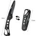 YancLife Stainless Steel Folding Beard Comb for Men - Anti-static Pocket Comb for Grooming Beards, Mustaches & Hair Styling | 9.5 * 3 * 1.5cm - Buy Online on SooperMarket.com