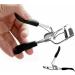 Professional Eyelash Curler - Stainless Steel with Silicone Refill Pad | Universal Fit for All Eye Shapes | Long Lasting Makeup Accessory - Buy Online on SooperMarket.com