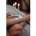 Velvety Skin Women's Razor 6 Blades - Moisturizing Strip - Comfortable Handle - Turquoise Satin - Buy Online on SooperMarket.com