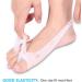Three Holes Silicone Hallux Valgus Corrector - Bunion & Hammer Toe Relief | International Shipping - Buy Online on SooperMarket.com