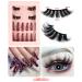 Press On Nails & Faux Mink Lashes Set | Natural Look Stick-On Nails & False Eyelashes for Effortless Beauty - Buy Online on SooperMarket.com