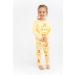 Artie Baby Girls 100% Cotton Long Sleeve Pyjamas for Kids | Set of 2 Footless Pajamas | Comfortable Nightwear for Children 12M-8Y | 5-6 Years, Yellow - Buy Online on SooperMarket.com