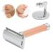 Buy Safety Manual Razor - Men's Double Edge Beard Shaver Handle with Base (No Blade) - Premium Quality for Precision Shaving - Buy Online on SooperMarket.com