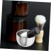Frcolor 5ST Bartbrush Bowl - Reusable Aluminum Razor Shell & Shaving Cup for Men | Premium Shaving Tool International Shipping - Buy Online on SooperMarket.com