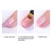 LWBTOSEE 2pcs Ombre Nail Brush Set - Rhinestone Handle Gradient Painting UV Gel Pen for Manicure Art - Black & White - Buy Online on SooperMarket.com