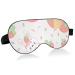 Haskirky Light Blocking Eye Mask Breathable and Adjustable Adult Men and Women Travel on Business Trips Yoga Meditation Light Smooth Comfortable Eye Mask Office Deep Sleep Goodies Strawberry Ice Cr