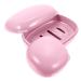 Anneome 2pcs Soap Box Bathroom Soap Holder Container with Lid Plastic Containers Soap Bar Bathroom Supplies Bar Soap Holder To Go Shower Soap Container Pink or Travel Soap Dish With Cover Pink 11.5X8X5CM