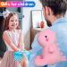 NatureMan Cute Dinosaur Plush Toy - Soft Kawaii Animal Doll for Kids Room Decoration (Pink) - Buy Online on SooperMarket.com
