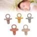 5 Pack Silicone Pacifiers with Handle for Newborns | Safe & Comfortable | International Shipping - Buy Online on SooperMarket.com