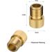 Henmi Bicycle Valve Adapter 2 Series - DV SV to AV | French Valve & Autoventile Adapter | Compatible with Sclaverand & Dunlop - International Shipping - Buy Online on SooperMarket.com