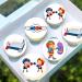24 x Pre-Cut Boxing 2 Edible Stand up Wafer Paper Cupcake Toppers Cake Decorations Birthday Party Sport Martial Art - Buy Online on SooperMarket.com