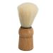 Men's Wooden Handle Shaving Brush - Mini Professional Safety Synthetic Brush for Salon Quality Shaves - Buy Online on SooperMarket.com