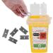 Sharps Disposal Container Disposal Blade Container Barbershop Hair Salon Shaving Knife Blade Disposal Collect Box for Home and Professional use(yellow) - Buy Online on SooperMarket.com