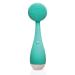 PMD Clean Smart facial cleansing device with silicone brush & anti-aging massager Teal