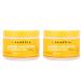 Alaffia Whipped Shea Butter & Coconut Oil, Skin Care and Hair Care, Nourishing Moisturizer Improves Elasticity and Repairs with Vitamin E, Unscented, 2 Pack - 4 Oz Ea 4 Ounce (Pack of 2)