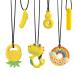 Kielezeuge for autistic children 6 packs of food quality silicone sensory chew pendants bite ring bite ring bite toy for children with bite ring bite toy for children