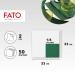Fato Disposable Paper Napkins - 50 Count Forest Green 33x33cm 4-Folded 2-Layer Eco-Friendly Ideal for Lunches & Buffets - FSC Certified - Buy Online on SooperMarket.com