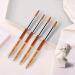 Acrylic Brush #20 Sable Kolinsky - Nail Art & Manicure Tool | Zobelhaar Wood Gel Brush for Acrylic Nails - Buy Online on SooperMarket.com