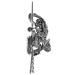 HAPINARY Vintage Hairpin Vintage Bronze Hair Sticks Viking Knot Sticks Hairpins Retro Hair Fork Pins Viking Hair Jewelry Celtics Knot Hair Stick Retro Hair Sticks Hair Styling Pins Alloy